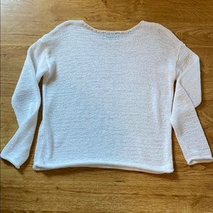 Lord + Taylor White Sweater size Small